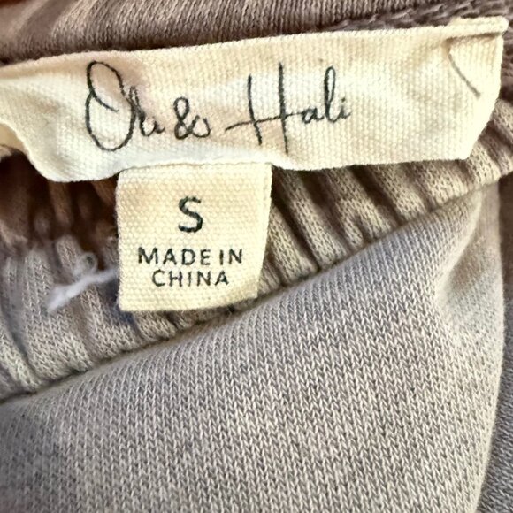 🆕Oli & Hali Mocha Relaxed Fit Pants – Elastic Waist Size Small - Picture 7 of 9